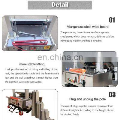 Automatic Cement Wall Plastering Machine for Construction Wall Plastering Robot photo-3