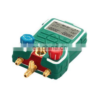 CT-GD-A Digital Manifold Gauge Set for Refrigerant HVAC Refrigeration Air Conditioner Sight Glass Digital Gauge photo-5