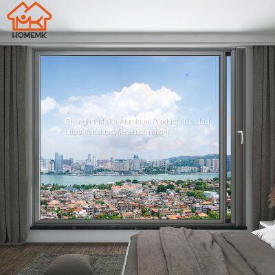 HMK-MV Thermal Break Aluminum Frame Micro Side Ventilation Casement Window