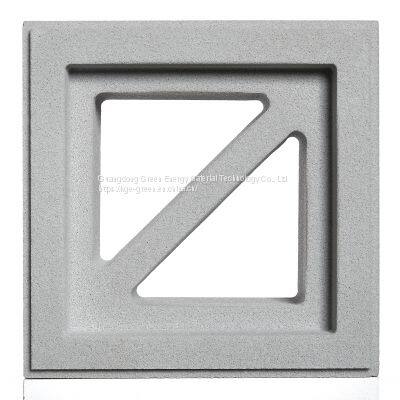 Golden Green Energy Supplies Foamed Ceramic Hollow Concrete Masonry Unit Foamed Ceramic Component Lightweight Porous Art Modeling Partition Hollow photo-2