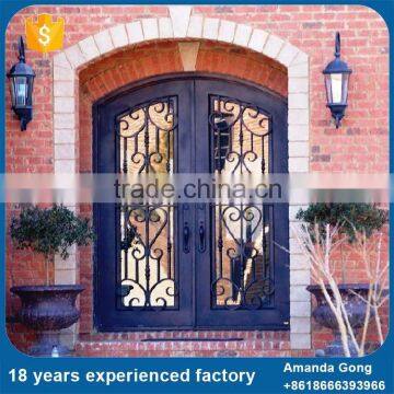 Professional Design Black Wrought Iron Door Furniture Hardware photo-4