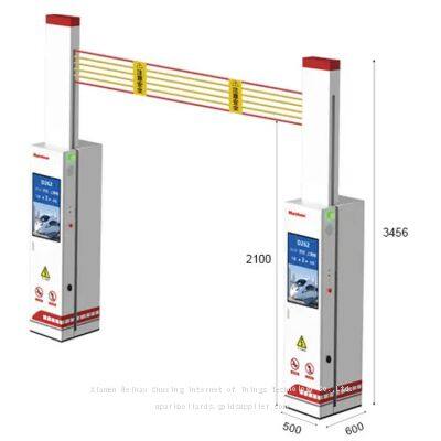 UPARK MRT Platform Rail Protection Automatic Guardrail High-speed Subway Passenger Barrier Safety Gate photo-5
