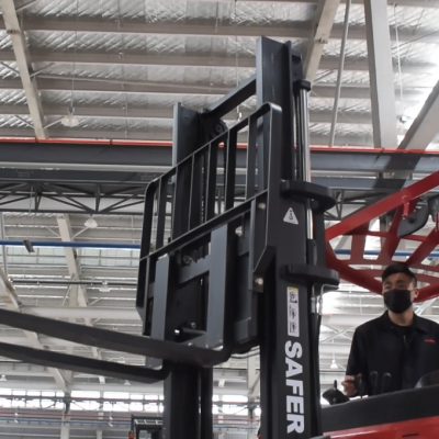 Safer High Quality 2 Ton Telehandler Full Electric Walkie Pallet Stacker Automatic Transmission Forklift Price photo-5