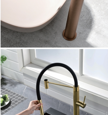 Diverse Material Options Innovative Design Practicality Basin/Kitchen Mixer Series photo-2