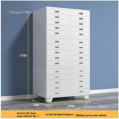 Blueprint Storage Cabinet | Steel Lock System | Heavy-Duty SPCC Cold Rolled Steel | for Architectural Firms