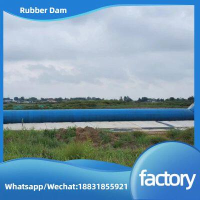 Irrigation-Specific Inflatable Rubber Dam for Canal Systems, Durable Surface & Minimal Upkeep Hydraulic Structure