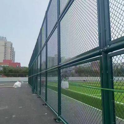 Powder-Coated Basketball Court Fencing With Weatherproof Finish for Long-Term Outdoor Application