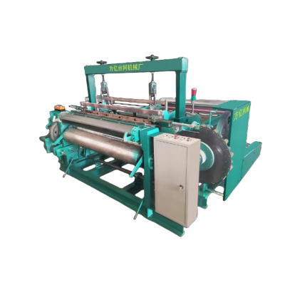 304 Edelstahl-Metallnetzwebermaschine mit PLC-Steuerungssystem