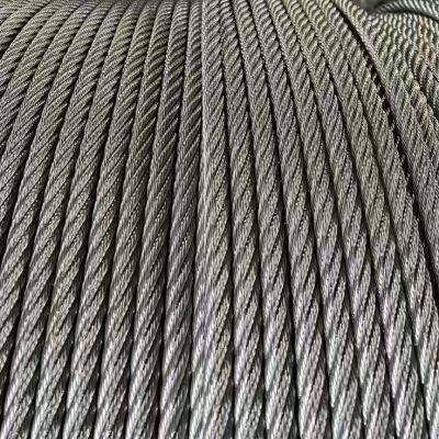 Cable de acero/Cable de acero galvanizado. 6×19, 6×37, 7×7, 6×19S, 6×36WS