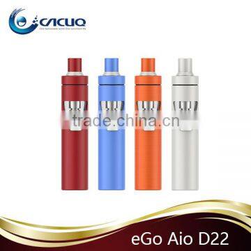 Stock Available Ego AIO D22!! Joyetech AIO Subohm Kit 1500mah Joyetech EGo AIO Starter Kit/ EGo Aio D16