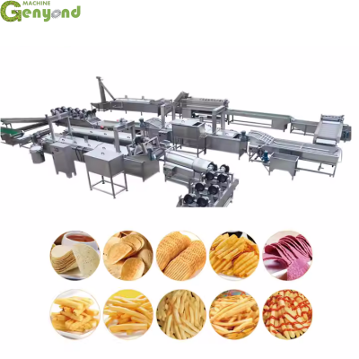 Genyond Factory Good Price and High Quality Potato Chips Production Line for Sell