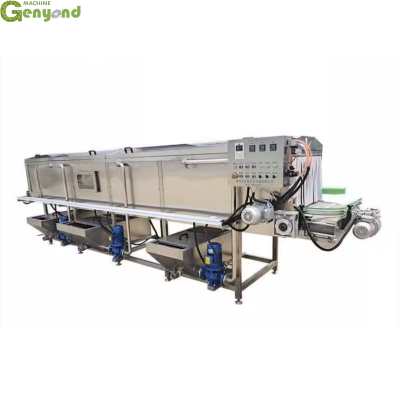 Genyond Continuously Spraying Candy Cooling Tunnel for Food Beverage Processing Line Manufacturing Plant
