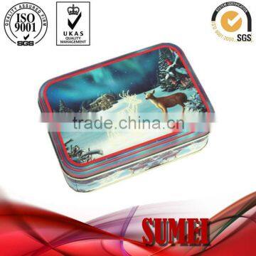 2012 hot slaes christmas tin box for gift