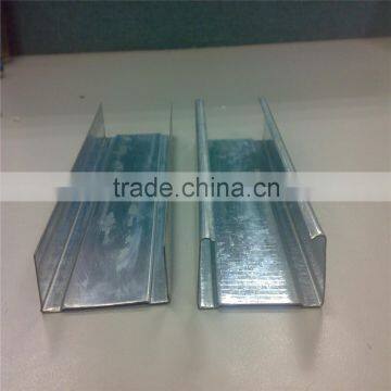 Metal Vertical Channel Stud and Track Drywall Partition