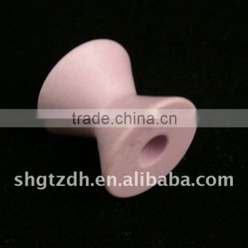 Polished industrial textile ceramic parts