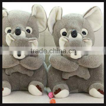 koala bear plush with mother and baby toys