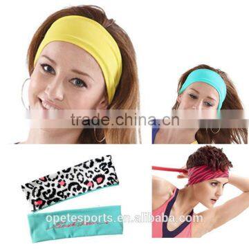 (ODM/OEM Factory/Trade Assurance)strech fitness women Gym headband