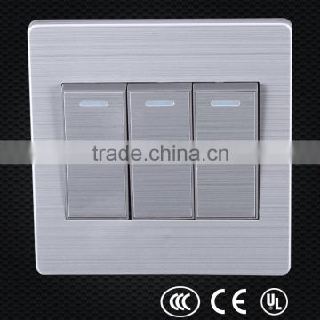 New arrival 86 South Africa type stainless panel switch plates, lights switch