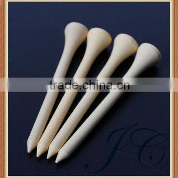 High quality fancy natural wooden golf tees with magnetic design