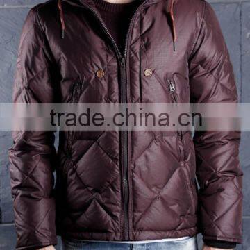 winter jacket wholesale men leather down jacket custom