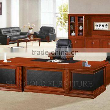 High End Customized Lacquer Modern Veneer CEO Desk (SZ-OD525)