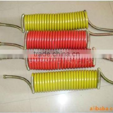 nylon spiral hose/air coil hose/spring pu hose