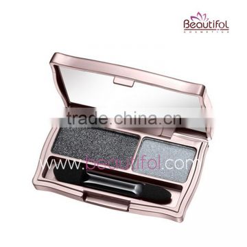 OEM ODM wholesale eyeshadow, double glitter updated eyeshadow palette, cosmetics eye shadow