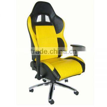 new racing style yellow color executive furniture chair