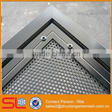 Alu-gard Aluminum Perforated Security Door Screen