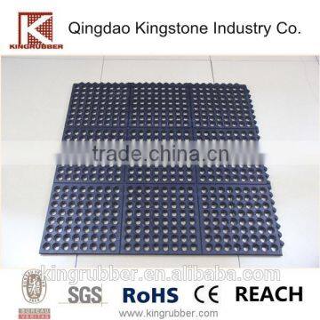 interlocking rubber flooring for swimming pool /deck/kitchen