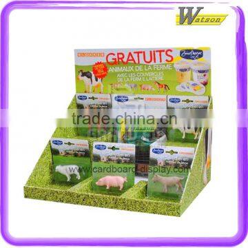 medicine shop counter top cardboard display box for animal medicine display