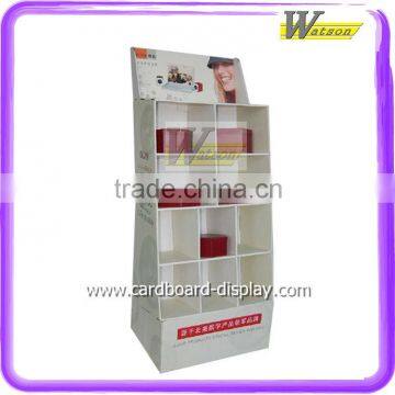 Compartment cardboard display for speaker promotion