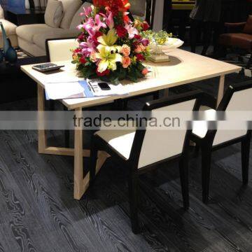 Modern dining table set high quality wooden dining table for dining room