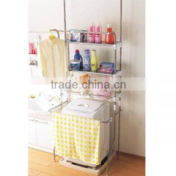 Laundry Room Rack Wash Machine Frame Rack With Plated 3S-08