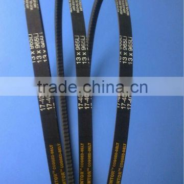 13mm width cogged v belt