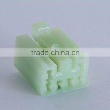 Superior quality 6-pin plastic electrical housing connector with flame retardant material