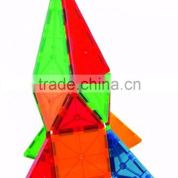 120pcs Intelligent Magnetic Connecting Blocks Plastic Magnetic Building Blocks Toys photo-5