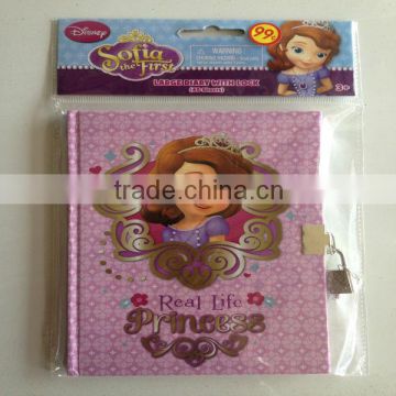 delicate diary book with lock Hot sell diary book