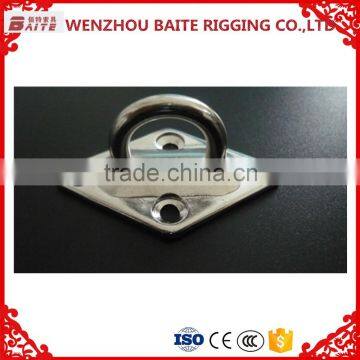 Manufacturer Price Rigging Hardware Rhombus Stainless Steel AISI316/304 Diamond Eye Plate photo-2