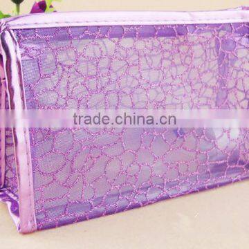 Factory supplier make up cosmetics china shopping cosmetic bag taobao PVC makeup bag