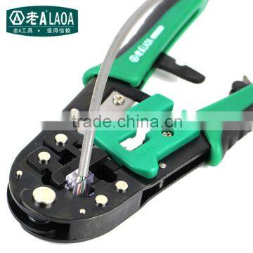 LAOA Tools Wire Stripper Cable Cutter Terminal Crimping Plier Crimper Tools Hands Terminal Crimper the Stripper Wire photo-5