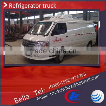 New Freezer Truck for sale, FOTON ice cream truck freezer -20 degree