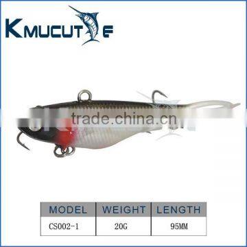 2016 New MASK S VIBES Soft Plastics Fishing Vibe Lure Blade Soft Vib Lures photo-6