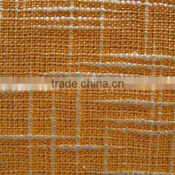 Linen cotton slub fabric