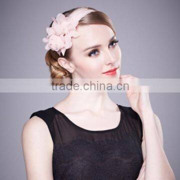 wholesale hair floral accessory fascinator plain for girls