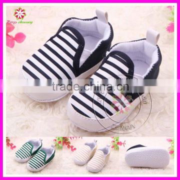 2015 baby shoes, boys and girls stripe pattern shoes, baby canvas shoes