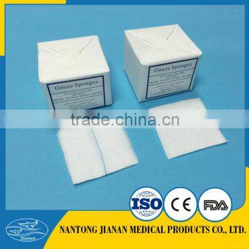 19x15, absorbent gauze swabs ,gauze sponges , 4''x4''-8ply, non-sterile