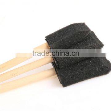 3pcs 2015 New High Quality Plastic Handle Foam Brush For Kids photo-2