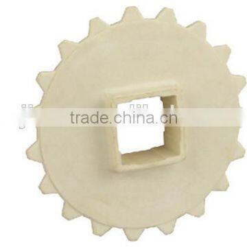 Making small nylon plastic sprockets for food line/chain sprocket