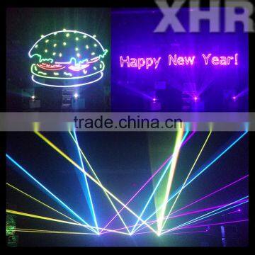 XHR 3w Stage Disco Laser Show Lighting Rgb Full Color Animation dj Laser Lights photo-3